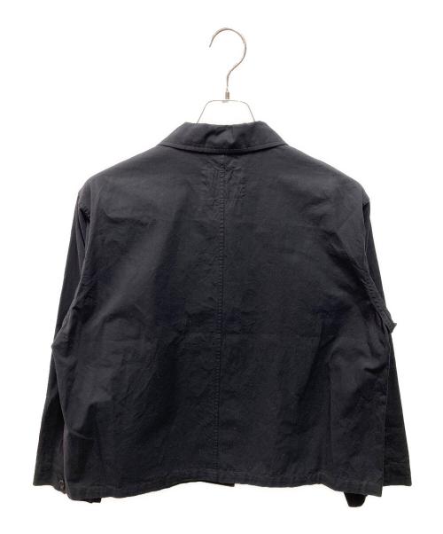 MHL（エムエイチエル）MHL (エムエイチエル) YARN DYED COTTON TWILL BLOUSON ブラック サイズ:2の古着・服飾アイテム