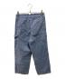 UNION LAUNCH (ユニオンランチ) ヒッコリー柄ペインターパンツ ブルー サイズ:Ｓ：7000円
