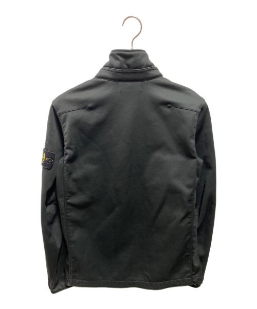 STONE ISLAND（ストーンアイランド）STONE ISLAND (ストーンアイランド) Soft Shell - R Terry Field Jacket ブラック サイズ:Мの古着・服飾アイテム