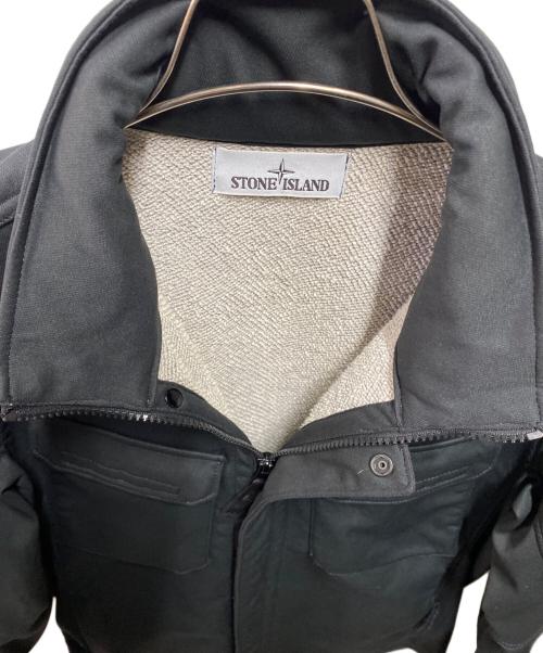 STONE ISLAND（ストーンアイランド）STONE ISLAND (ストーンアイランド) Soft Shell - R Terry Field Jacket ブラック サイズ:Мの古着・服飾アイテム