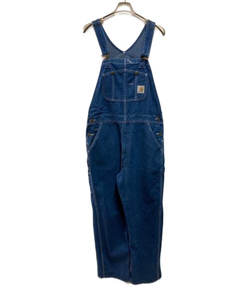 CarHartt（カーハート）CarHartt (カーハート) デニムオーバーオール インディゴ サイズ:38×30の古着・服飾アイテム