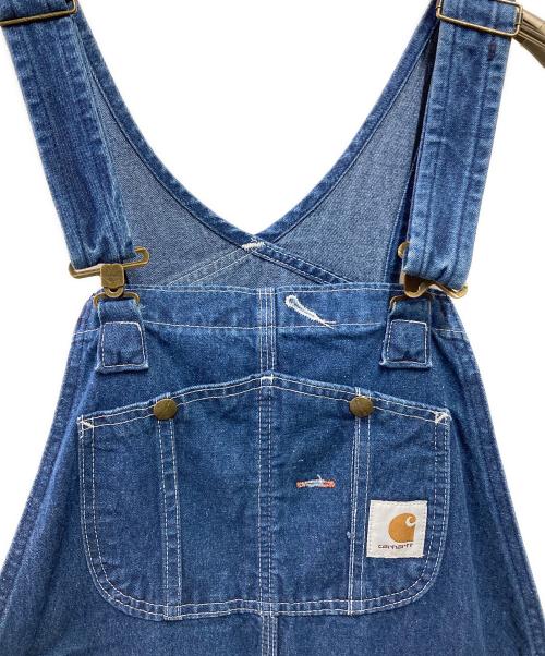 CarHartt（カーハート）CarHartt (カーハート) デニムオーバーオール インディゴ サイズ:38×30の古着・服飾アイテム