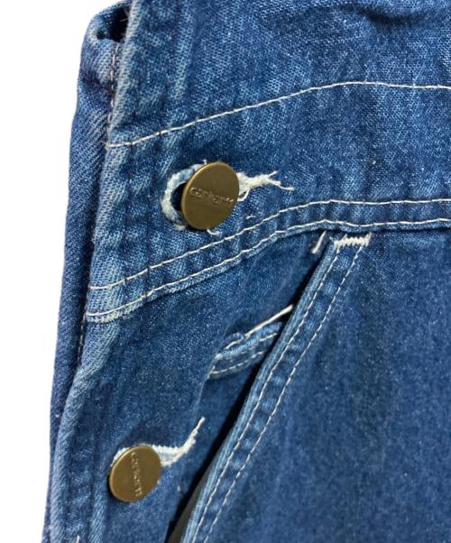 CarHartt（カーハート）CarHartt (カーハート) デニムオーバーオール インディゴ サイズ:38×30の古着・服飾アイテム