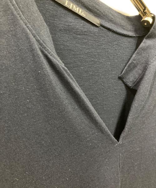 LIMI feu（リミフゥ）LIMI feu (リミフゥ) アシンメトリ―ワンピース ネイビー サイズ:ＦＲＥＥの古着・服飾アイテム