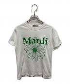 Mardi Mercrediマルディメクルディ）の古着「Tシャツ」｜ホワイト