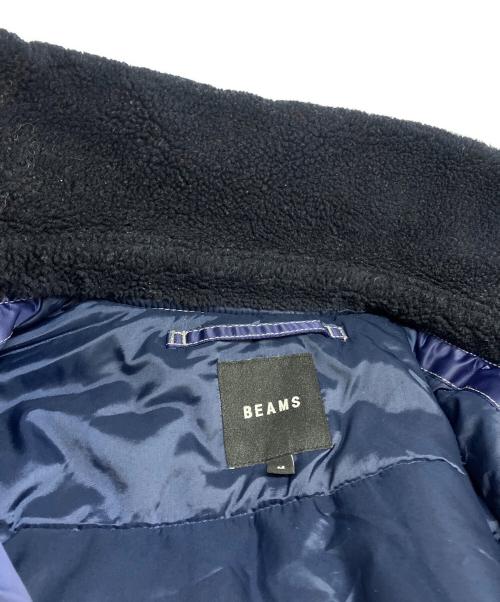 BEAMS（ビームス）BEAMS (ビームス) ワイドショートフィット B-15タイプ フライトジャケット ブルー サイズ:Mの古着・服飾アイテム