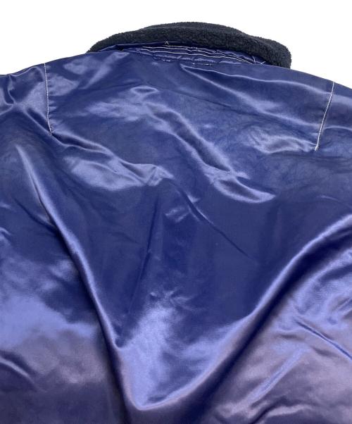 BEAMS（ビームス）BEAMS (ビームス) ワイドショートフィット B-15タイプ フライトジャケット ブルー サイズ:Mの古着・服飾アイテム