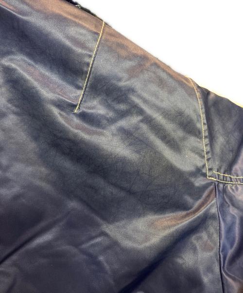 BEAMS（ビームス）BEAMS (ビームス) ワイドショートフィット B-15タイプ フライトジャケット ブルー サイズ:Mの古着・服飾アイテム