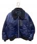 BEAMS（ビームス）の古着「ワイドショートフィット B-15タイプ フライトジャケット」｜ブルー
