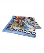 HERMESエルメス）の古着「スカーフ」｜スカイブルー