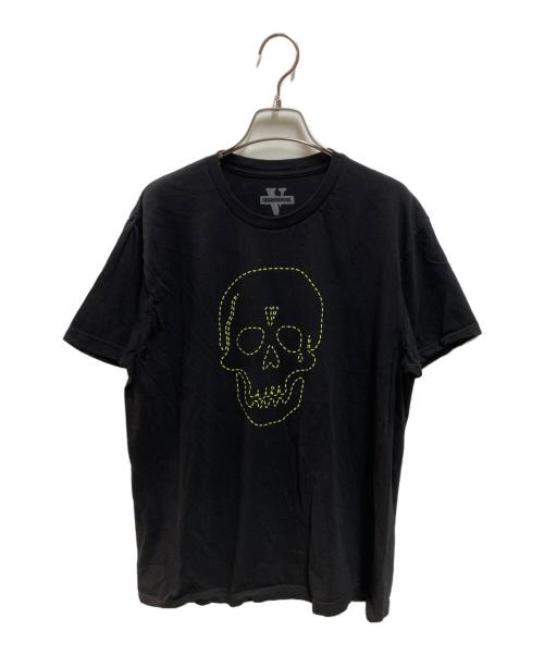 NEIGHBORHOOD（ネイバーフッド）NEIGHBORHOOD (ネイバーフッド) VLONE (ヴィーロン) スカルグラフィックＴシャツ ブラック サイズ:Lの古着・服飾アイテム