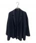 mizuiro-ind（ミズイロインド）の古着「テーラードシャツジャケット」｜ネイビー