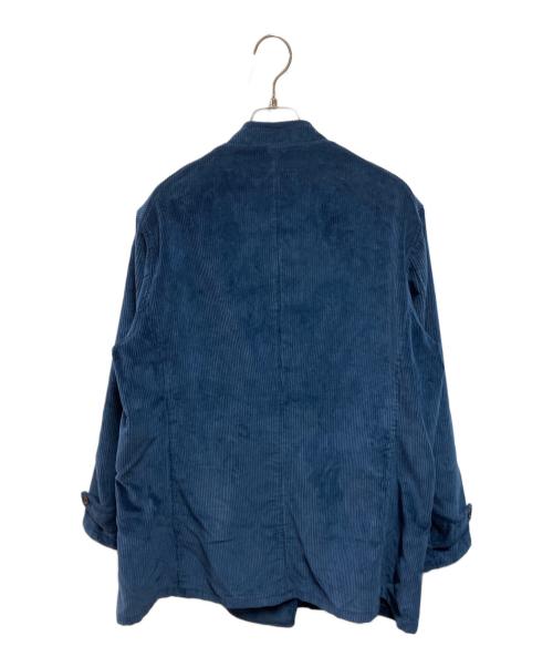 OUTIL（ウティ）OUTIL (ウティ) CABAN TOULON / コットンダブルボタンコート ブルー サイズ:1の古着・服飾アイテム