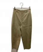 MARGARET HOWELLマーガレットハウエル）の古着「COTTON DRILL TROUSERS」｜ベージュ