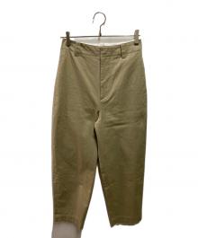 MARGARET HOWELL（マーガレットハウエル）の古着「COTTON DRILL TROUSERS」｜ベージュ