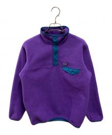 Patagonia（パタゴニア）の古着「キッズ ライトウェイト シンチラ スナップT プルオーバー」｜パープル