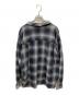 JOURNAL STANDARD HOMESTEAD (ジャーナルスタンダード ホームステッド) リラックス オンブレ オープン カラー シャツ グレー サイズ:Ｌ：8000円