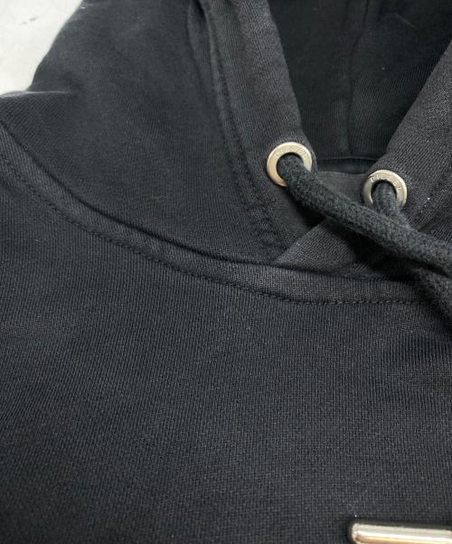 DIESEL（ディーゼル）DIESEL (ディーゼル) ロゴ刺繍パーカー ブラック サイズ:XSの古着・服飾アイテム