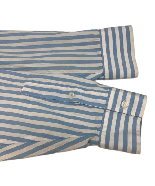 DIESEL（ディーゼル）DIESEL (ディーゼル) C-BRUCEストライプシャツ A05108 ブルー サイズ:XXSの古着・服飾アイテム