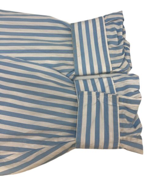 DIESEL（ディーゼル）DIESEL (ディーゼル) C-BRUCEストライプシャツ A05108 ブルー サイズ:XXSの古着・服飾アイテム