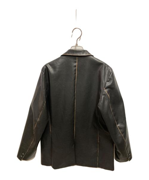 Lui's（ルイス）Lui's (ルイス) エコレザージャケット ブラック サイズ:Ｓの古着・服飾アイテム