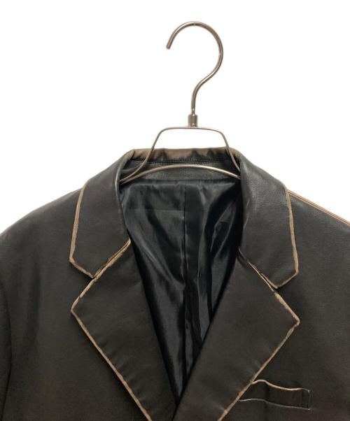 Lui's（ルイス）Lui's (ルイス) エコレザージャケット ブラック サイズ:Ｓの古着・服飾アイテム