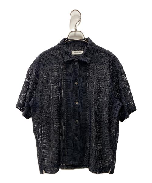 MONKEY TIME（モンキータイム）MONKEY TIME (モンキータイム) ダブルラッセル シャツ ブラック サイズ:Sの古着・服飾アイテム