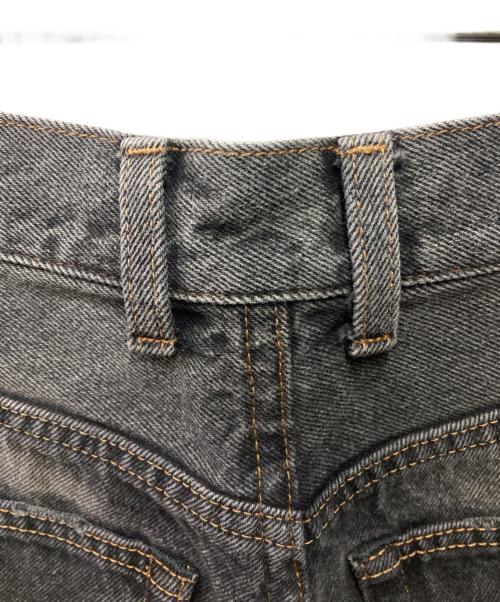 MONKEY TIME（モンキータイム）MONKEY TIME (モンキータイム) オーバーダイ デニム カーブパンツ グレー サイズ:Ｓの古着・服飾アイテム