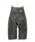 MONKEY TIME (モンキータイム) オーバーダイ デニム カーブパンツ グレー サイズ:Ｓ：9000円