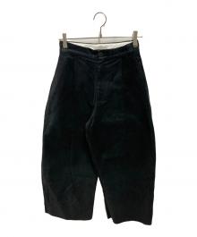 STUDIO NICHOLSON（スタジオ ニコルソン）の古着「PEACHED COTTON TWILL」｜ブラック