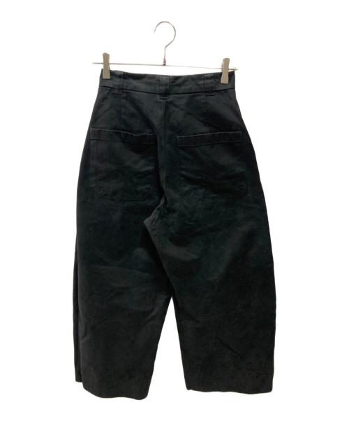 STUDIO NICHOLSON（スタジオ ニコルソン）STUDIO NICHOLSON (スタジオ ニコルソン) PEACHED COTTON TWILL ブラック サイズ:XSの古着・服飾アイテム