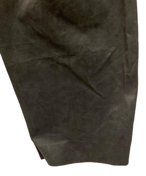 STUDIO NICHOLSON（スタジオ ニコルソン）STUDIO NICHOLSON (スタジオ ニコルソン) PEACHED COTTON TWILL ブラック サイズ:XSの古着・服飾アイテム