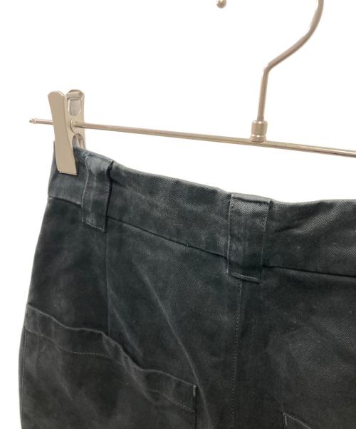 STUDIO NICHOLSON（スタジオ ニコルソン）STUDIO NICHOLSON (スタジオ ニコルソン) PEACHED COTTON TWILL ブラック サイズ:XSの古着・服飾アイテム