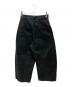 STUDIO NICHOLSON (スタジオ ニコルソン) PEACHED COTTON TWILL ブラック サイズ:XS：13000円