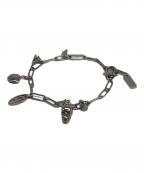 DIESELディーゼル）の古着「ブレスレット」｜シルバー