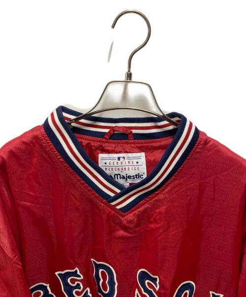 Majestic（マジェスティック）Majestic (マジェスティック) ジャケット レッド サイズ:ＸＬの古着・服飾アイテム