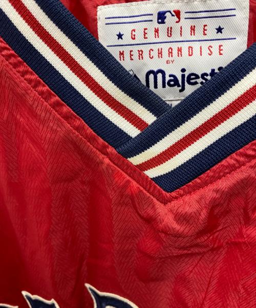 Majestic（マジェスティック）Majestic (マジェスティック) ジャケット レッド サイズ:ＸＬの古着・服飾アイテム