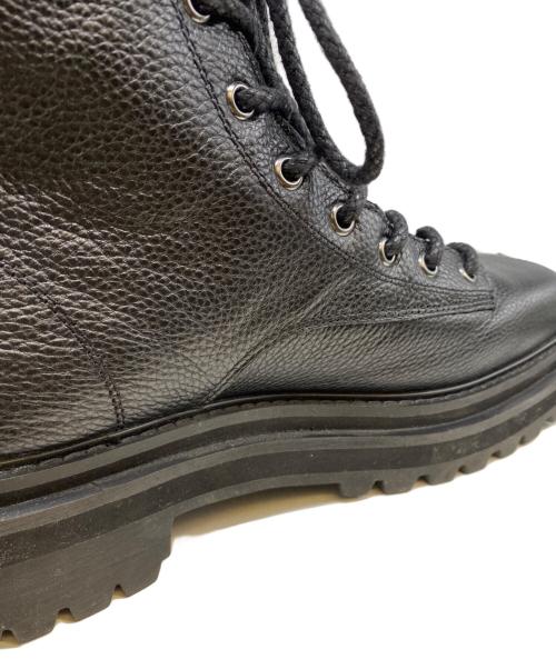 DAIRIKU（ダイリク）DAIRIKU (ダイリク) 24AW Square Toe Fireman Boots ブラック サイズ:27の古着・服飾アイテム