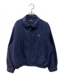 POLO RALPH LAUREN（ポロ・ラルフローレン）の古着「スイングトップジャケット」｜ネイビー