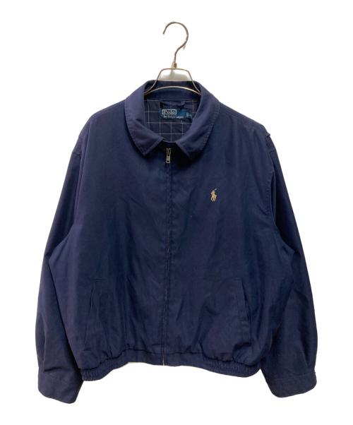 POLO RALPH LAUREN（ポロ・ラルフローレン）POLO RALPH LAUREN (ポロ・ラルフローレン) スイングトップジャケット ネイビー サイズ:LLの古着・服飾アイテム