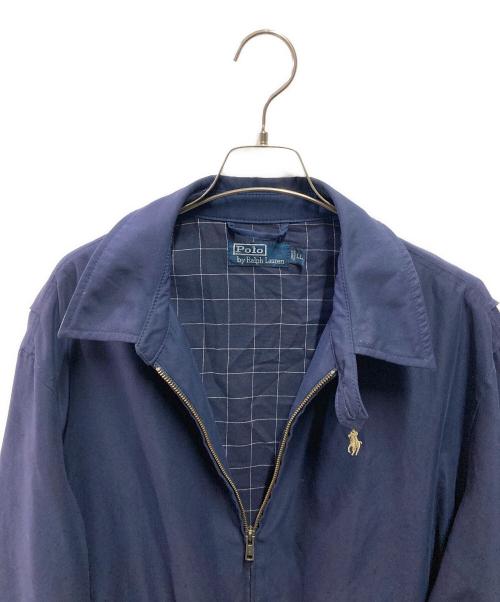 POLO RALPH LAUREN（ポロ・ラルフローレン）POLO RALPH LAUREN (ポロ・ラルフローレン) スイングトップジャケット ネイビー サイズ:LLの古着・服飾アイテム