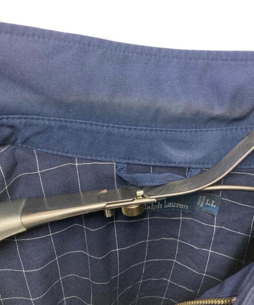 POLO RALPH LAUREN（ポロ・ラルフローレン）POLO RALPH LAUREN (ポロ・ラルフローレン) スイングトップジャケット ネイビー サイズ:LLの古着・服飾アイテム