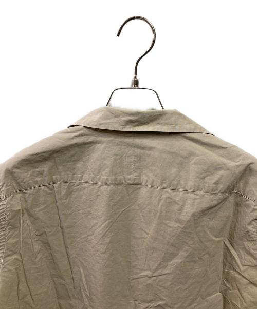 AURALEE（オーラリー）AURALEE (オーラリー) SELVEDGE WEATHER CLOTH SHIRTS ベージュ サイズ:3の古着・服飾アイテム