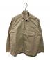 AURALEE（オーラリー）の古着「SELVEDGE WEATHER CLOTH SHIRTS」｜ベージュ