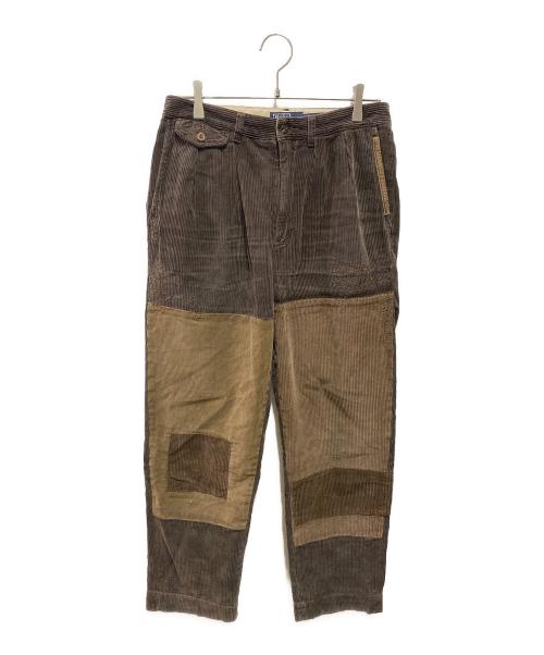 POLO RALPH LAUREN（ポロ・ラルフローレン）POLO RALPH LAUREN (ポロ・ラルフローレン) Whitman リラックスドフィットコーデュロイパンツ ブラウン サイズ:28の古着・服飾アイテム