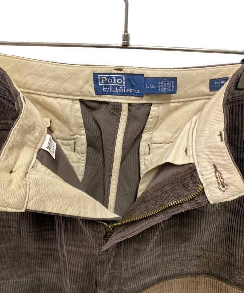 POLO RALPH LAUREN（ポロ・ラルフローレン）POLO RALPH LAUREN (ポロ・ラルフローレン) Whitman リラックスドフィットコーデュロイパンツ ブラウン サイズ:28の古着・服飾アイテム