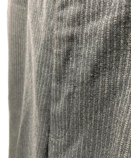 RRL（ダブルアールエル）RRL (ダブルアールエル) ウールストライプバックルパンツ ブラック サイズ:30の古着・服飾アイテム