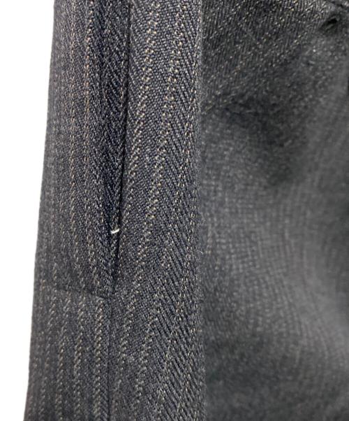 RRL（ダブルアールエル）RRL (ダブルアールエル) ウールストライプバックルパンツ ブラック サイズ:30の古着・服飾アイテム