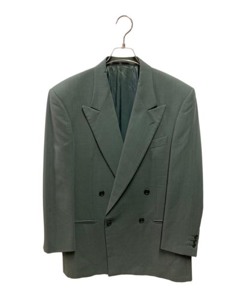 VALENTINO GARAVANI（ヴァレンティノ・ガラヴァーニ）VALENTINO GARAVANI (ヴァレンティノ・ガラヴァーニ) ダブルジャケット グリーン サイズ:サイズ詳細参照の古着・服飾アイテム