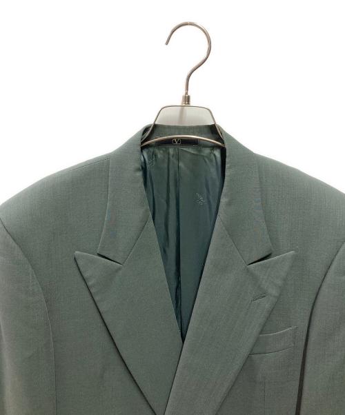 VALENTINO GARAVANI（ヴァレンティノ・ガラヴァーニ）VALENTINO GARAVANI (ヴァレンティノ・ガラヴァーニ) ダブルジャケット グリーン サイズ:サイズ詳細参照の古着・服飾アイテム